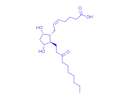 Molecular Structure of 120373-36-6 (UNOPROSTONE)