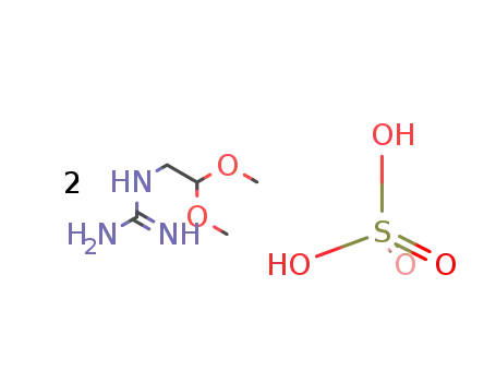 구아니딘, N-(2,2-디메톡시에틸)- 황산