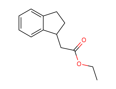 1H-INDENE-1-ACETIC ACID, 2,3-DIHYDRO-, ETHYL ESTER