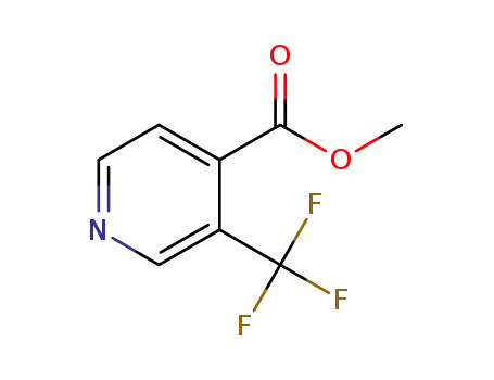 Molecular Structure of 1203952-88-8 (Methyl 3-(trifluoroMethyl)isonicotinate)
