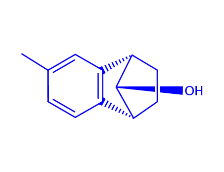 Molecular Structure of 16306-85-7 (6-methyl-1,2,3,4-tetrahydro-1,4-methanonaphthalen-9-ol)