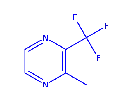 Molecular Structure of 1204295-56-6 (2-Methyl-3-(trifluoromethyl)pyrazine)