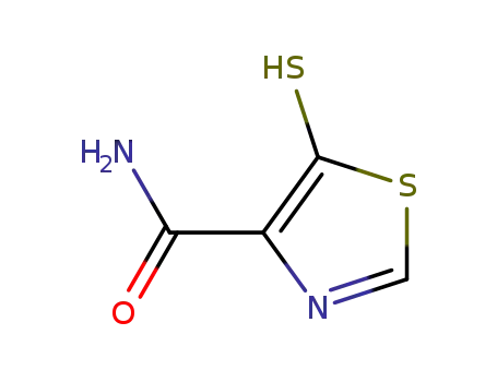 4-Thiazolecarboxamide,5-mercapto-(9CI)
