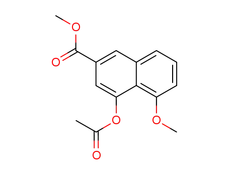 methyl 4-(acetyloxy)-5-methoxynaphthalene-2-carboxylate