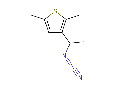 1-(2,5-dimethylthien-3-yl)ethylazide