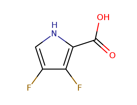 1H-Pyrrole-2-carboxylicacid,3,4-difluoro-(9CI)