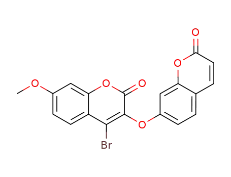 3-(7-coumarinyloxy)-4-bromo-7-methoxycoumarin