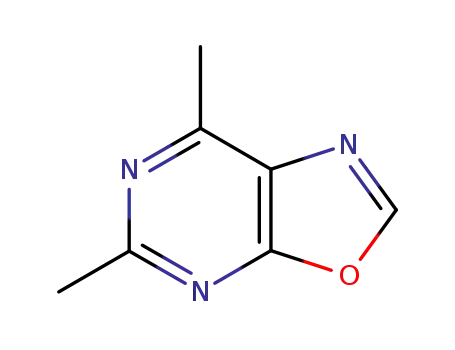 옥사졸로[5,4-d]피리미딘, 5,7-디메틸-(6CI)
