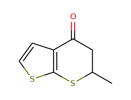 Molecular Structure of 120279-85-8 (5,6-DIHYDRO-4H-6-METHYLTHIENO[2,3-B]THIOPYRAN-4-ONE)