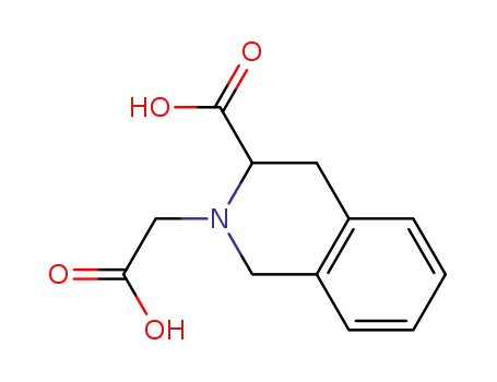 Molecular Structure of 120061-88-3 (2(1H)-Isoquinolineacetic acid, 3-carboxy-3,4-dihydro-)