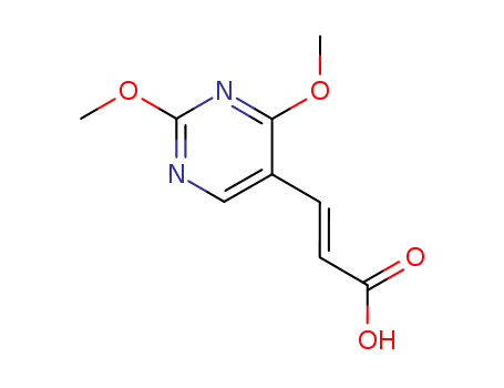 2-Propenoic acid,3-(2,4-dimethoxy-5-pyrimidinyl)-, (2E)-