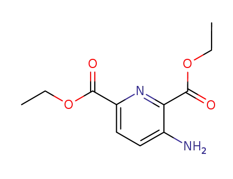 Molecular Structure of 119830-48-7 (Ethyl 3-Amino-6-carbethoxypicolinate)