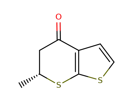 (R)-5,6-dihydro-6-methylthieno[2,3-b]thiopyran-4-one