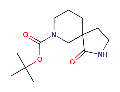 tert-Butyl 4-oxo-3,9-diazaspiro[4.5]decane-9-carboxylate 923009-50-1