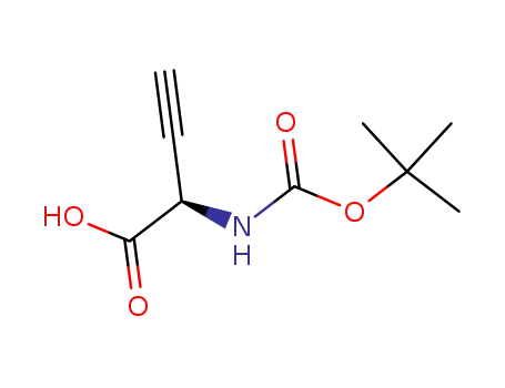 3-부틴산,2-[[(1,1-디메틸에톡시)카르보닐]아미노]-,(R)-(9CI)