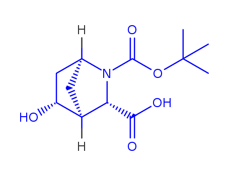 (1S,3S,4S,5R)-Rel-2-Boc-5-hydroxy-2-azabicyclo-[2.2.1]heptane-3-carboxylic acid