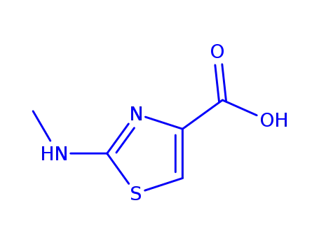 2-(메틸아미노)-1,3-티아졸-4-카르복실산(SALTDATA: 1.25H2O 0.15 NaCl)