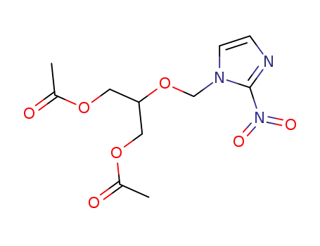 1-[2-acetoxy-1-(acetoxymethyl)ethoxy]methyl-2-nitroimidazol