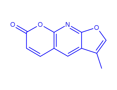 Molecular Structure of 120482-94-2 (6-methyl-2H-furo[3,2-g][1,3]benzoxazin-2-one)