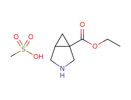 ethyl 3-azabicyclo[3.1.0]hexane-1-carboxylate methanesulfonate