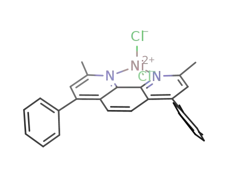 Molecular Structure of 120763-13-5 (NiCl<sub>2</sub>(bathocuproine))