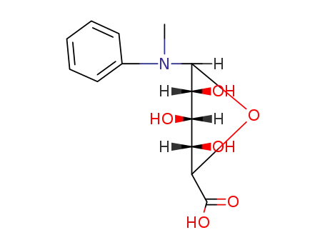 Molecular Structure of 121054-06-6 (N-methylaniline N-glucuronide)