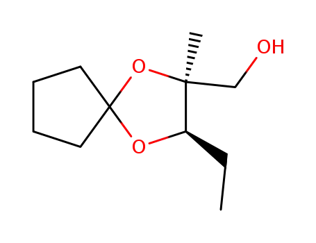 D-에리트로-펜티톨, 2,3-O-시클로펜틸리덴-4,5-디데옥시-2-C-메틸-(9CI)