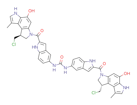 Molecular Structure of 129655-21-6 (Bizelesin)