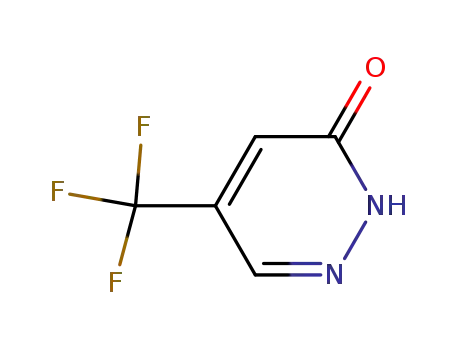 Molecular Structure of 244268-34-6 (5-Trifluoromethyl-2H-pyridazine-2-one)