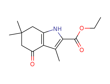 1H-Indole-2-carboxylicacid, 4,5,6,7-tetrahydro-3,6,6-trimethyl-4-oxo-, ethyl ester