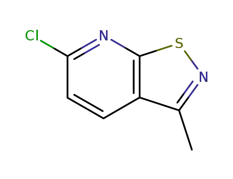 Molecular Structure of 129211-90-1 (6-chloro-3-methylisothiazolo[5,4-b]pyridine)