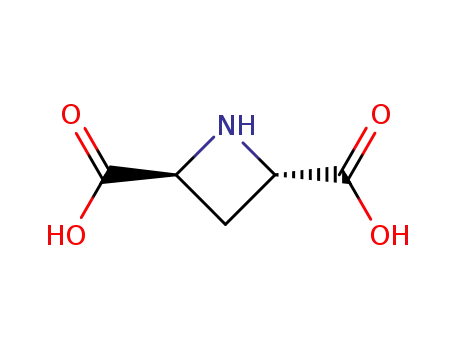 Molecular Structure of 121050-03-1 ((±)-TRANS-AZETIDINE-2,4-DICARBOXYLIC ACID)