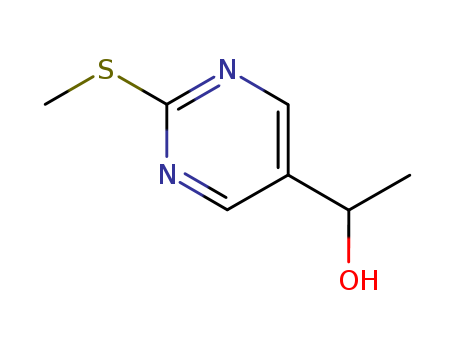 5-Pyrimidinemethanol,a-methyl-2-(methylthio)-
