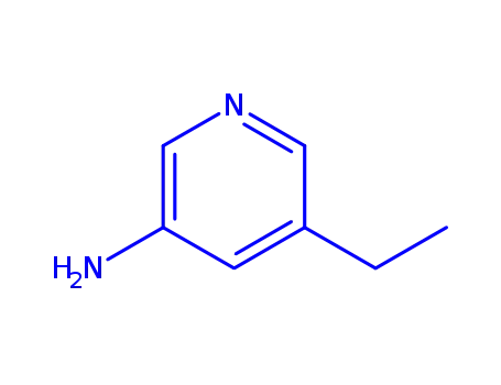 Molecular Structure of 1207529-93-8 (5-ethylpyridin-3-amine)