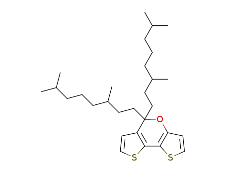 Molecular Structure of 1295502-20-3 (5,5-Bis(3,7-dimethyloctyl)-5H-dithieno[3,2-b:2',3'-d]pyran)
