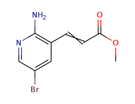 3-(2-Amino-5-bromo-pyridin-3-yl)-acrylic acidmethyl ester