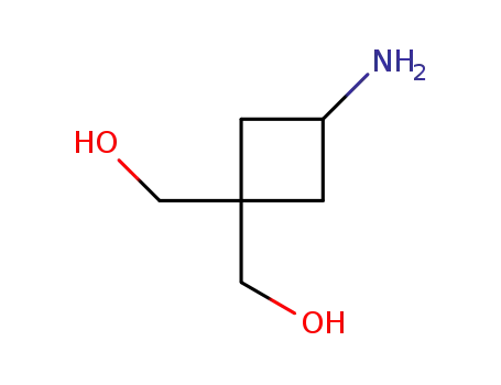 Molecular Structure of 1208989-40-5 (3-AMino-1,1-cyclobutanedi...)