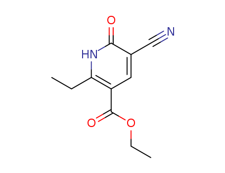 3-Pyridinecarboxylicacid, 5-cyano-2-ethyl-1,6-dihydro-6-oxo-, ethyl ester