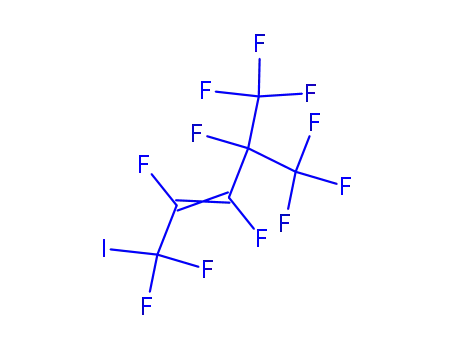 1,1,2,3,4,5,5,5-Octafluoro-1-iodo-4-(trifluoromethyl)-2-pentene