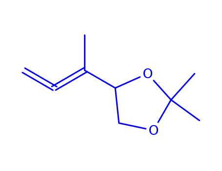 1,3-Dioxolane,  2,2-dimethyl-4-(1-methyl-1,2-propadienyl)-  (9CI)