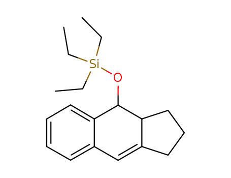 Silane, triethyl((2,3,3a,4-tetrahydro-1H-benz(f)inden-4-yl)oxy)-