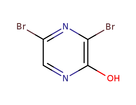 Molecular Structure of 21943-15-7 (3,5-Dibromo-2-hydroxypyrazine)