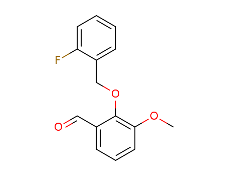 2-[(2-fluorobenzyl)oxy]-3-methoxybenzaldehyde(SALTDATA: FREE)