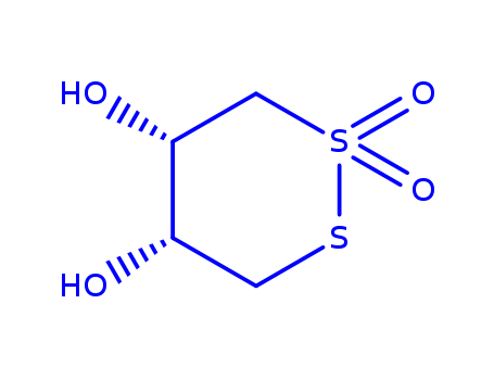 1,2-Dithiane-4,5-diol,1,1-dioxide, (4R,5R)-rel- cas  120586-50-7