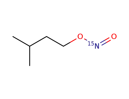 Molecular Structure of 120670-20-4 (ISOAMYL NITRITE-15N)