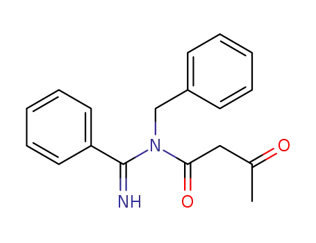N<sup>1</sup>-Acetoacetyl-N<sup>1</sup>-benzyl-benzamidin