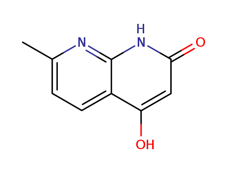 1,8-Naphthyridin-2(1H)-one,4-hydroxy-7-methyl-(9CI)