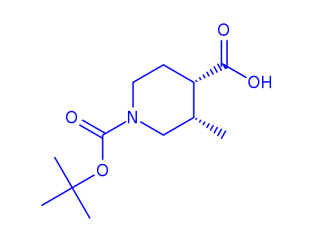 trans-1-N-Boc-3-methyl-piperidine-4-carboxylic acid