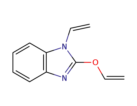 Molecular Structure of 120834-34-6 (1H-Benzimidazole,1-ethenyl-2-(ethenyloxy)-(9CI))