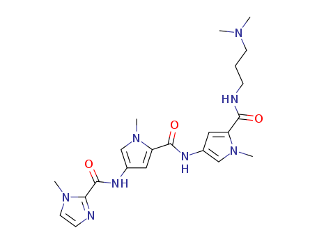 1H-Imidazole-2-carboxamide,N-[5-[[[5-[[[3-(dimethylamino)propyl]amino]carbonyl]-1-methyl-1H-pyrrol-3-yl]amino]carbonyl]-1-methyl-1H-pyrrol-3-yl]-1-methyl-